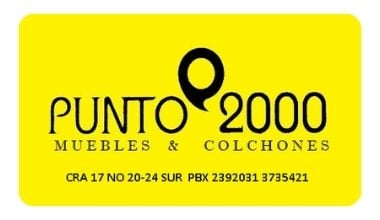 Colchones Punto 2000 380x220