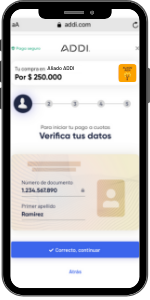 Proceso en website 1